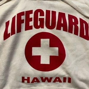 Lifeguard hoodie adult size small. Great Halloween costume!
